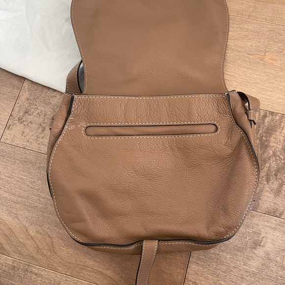 Large Chloe Marcie bag in beige - Picture 6 of 9